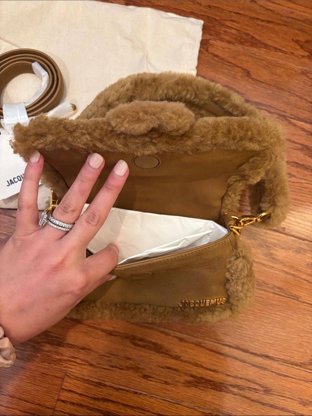 NWT Jacquemus Le Petit Bambimou Doux Shoulder Bag - Picture 8 of 10